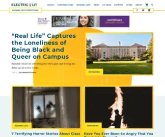 Electricliterature.com(Electric Literature) Screenshot