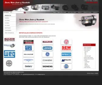 Electricmotorcenterinc.com(Electric Motor Center of Russellville) Screenshot