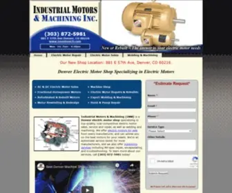 Electricmotorrepairsales.com(Electric Motor Shop in Denver) Screenshot