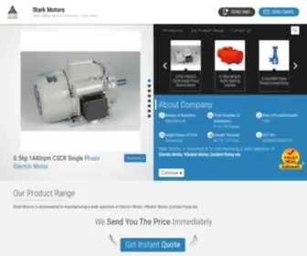 Electricmotorsmanufacturers.in(Stark Motors) Screenshot