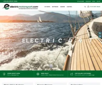 Electricmotorsport.com(Electric Motorsport) Screenshot