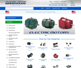 Electricmotorwarehouse.com(Electric Motor Warehouse) Screenshot