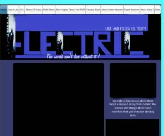 Electricmusicmagazine.com(Electric Music Mag) Screenshot