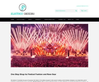 Electricorigins.com(Electric Origins) Screenshot