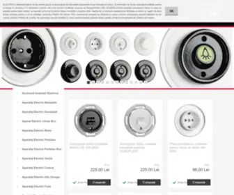 Electrico.ro(Materiale electrice si consumabile) Screenshot