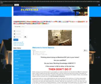 Electrics-Home.co.uk(Home Electrics) Screenshot