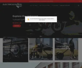 Electricscooters360.com(Electric Scooters) Screenshot