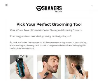 Electricshaversuk.co.uk(Electric Shavers UK) Screenshot