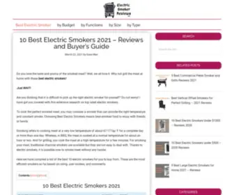 Electricsmokerreviews.net(Outdoor Kitchen Guy) Screenshot