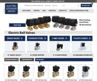 Electricsolenoidvalves.com(Electric Solenoid Valves) Screenshot