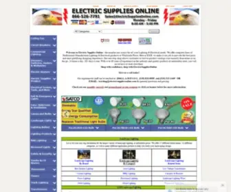 Electricsuppliesonline.com(Electric Supplies Online) Screenshot