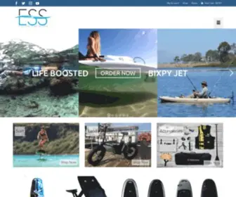 Electricsurfsports.com(A new sport) Screenshot