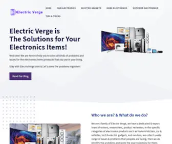 ElectricVerge.com(Electric Verge) Screenshot