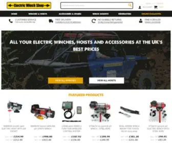 Electricwinchshop.co.uk(Warrior Winches) Screenshot