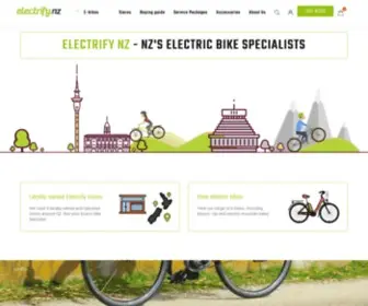 Electrify.nz(Electric bikes nz specialists) Screenshot