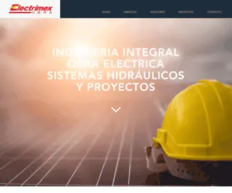 Electrimexobra.com(Electrimex Obra) Screenshot