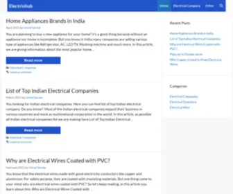 Electriohub.com(Electriohub) Screenshot