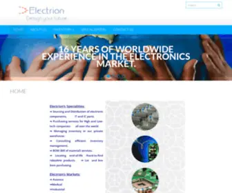 Electriononline.com(DESIGN YOUR FUTURE) Screenshot