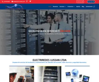 Electriredes.com(Electriredes lussan) Screenshot