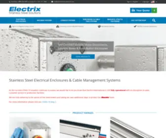 Electrix.co.uk(Electrix International Ltd) Screenshot