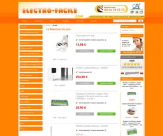Electro-Facile.com(Vente de Produits Electromenager) Screenshot