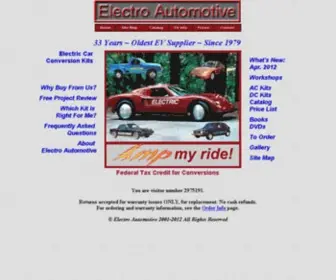 Electroauto.com(Electro Automotive) Screenshot