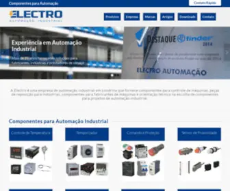 Electroautomacao.com.br(Automação Industrial) Screenshot