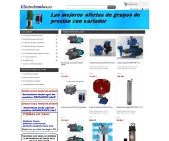 Electrobombas.es(La mejor tienda de bombas de agua) Screenshot