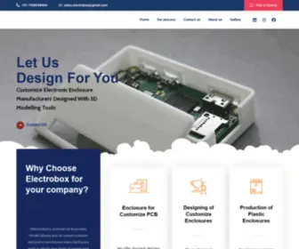 Electrobox.in(Electronic Enclosure Manufacturers) Screenshot