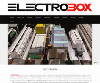 Electrobox.org(Proizvodnja različitih vrsta električnih ormana Užice) Screenshot