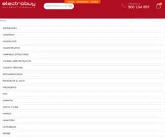 Electrobuy.es(Comprar electrodomésticos baratos online) Screenshot