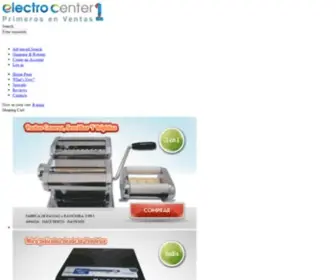 Electrocenter1.com(Electro Center 1) Screenshot