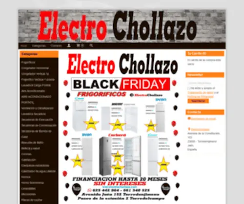 Electrochollazo.com(Electrochollazo) Screenshot