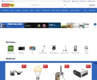 Electrocity.ie(Appliances, TVs, Technology) Screenshot