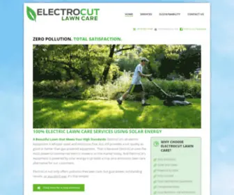 Electrocutlawncare.com(ElectroCut Lawn Care) Screenshot