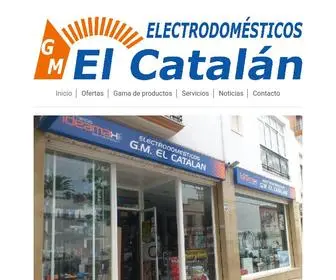 Electrodomesticosgmelcatalan.com(Eléctrodomésticos GM) Screenshot