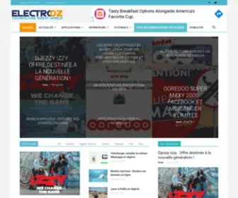Electrodz.com(Actualité) Screenshot