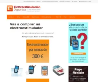 Electroestimulaciondeportiva.com(Compra) Screenshot