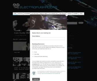 Electrofunkroots.co.uk(The early 80's in focus) Screenshot