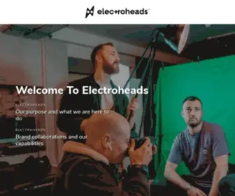 Electroheads.com(We are electroheads) Screenshot