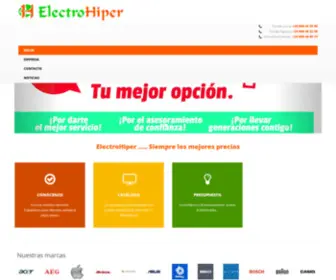 Electrohiper.es(Inicio) Screenshot