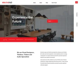 Electrohub.co.ke(Audio, Visual Design & Automation) Screenshot