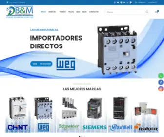 Electroindustrialesbym.com(ELECTRO INDUSTRIALES B&M) Screenshot