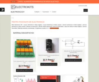 Electrokits.ro(DESPRE TEHNOLOGIE SI ELECTRONICA) Screenshot