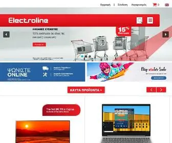 Electroline.com.cy(Εικόνα) Screenshot