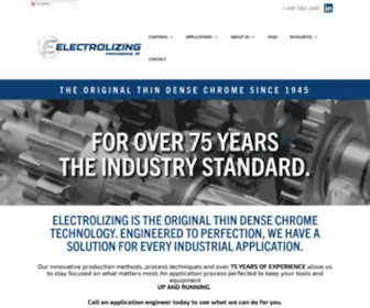 Electrolizing.com(Electrolizing Incorporated) Screenshot