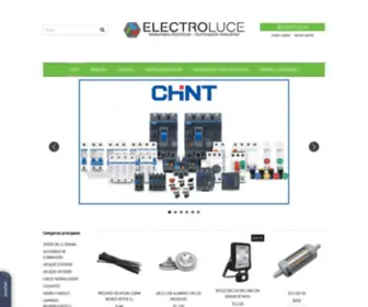 Electroluce.com(Comprá productos de Electroluce) Screenshot