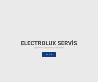 Electrolux-Servis.co(SERVİS) Screenshot