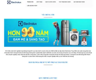 Electrolux-Trungtambaohanh.com(TRUNG) Screenshot