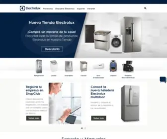 Electrolux.com.ar(Electrodomésticos) Screenshot